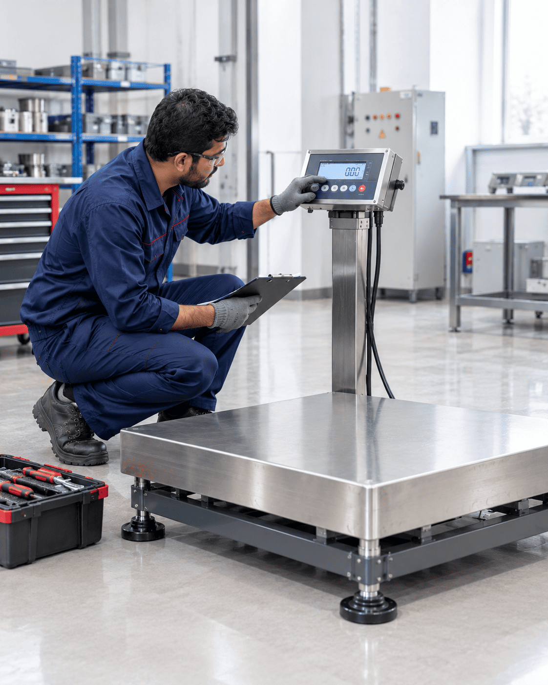 Technical support and product guidance for industrial weighing equipment at Prime Systems